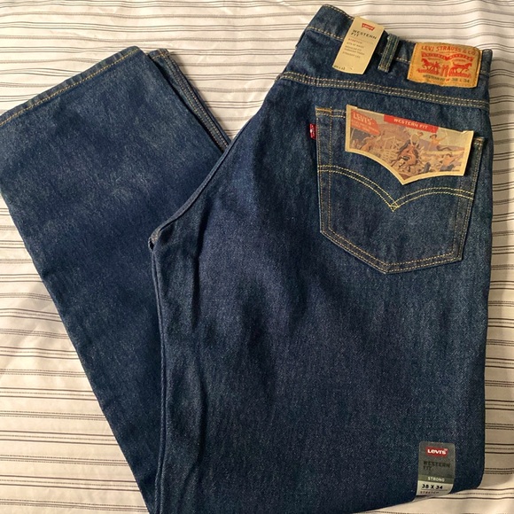 LEVI’S WESTERN FIT , Strech , Straight leg - Picture 2 of 8